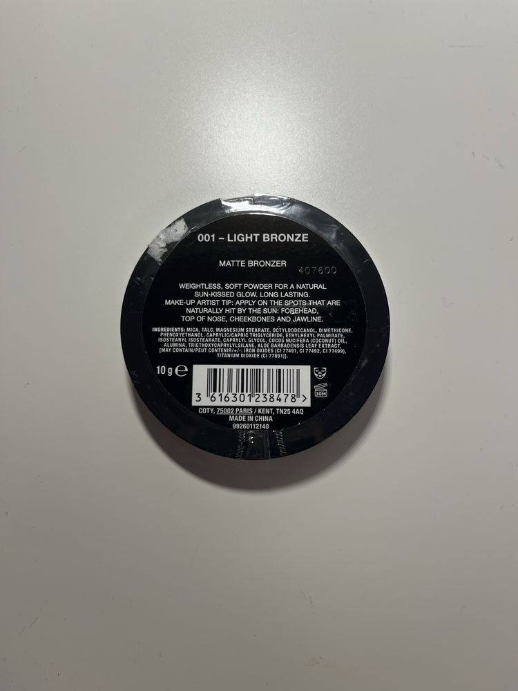 Max Factor бронзър