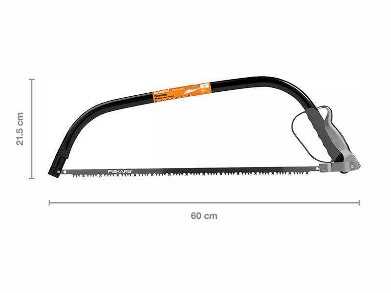 НОВ! Лъков трион 60 см Fiskars двупосочно рязане