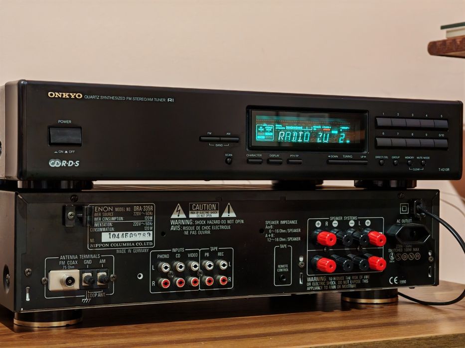Onkyo T-4210RDS. Tuner top. Receptie de vis. Preț fix !