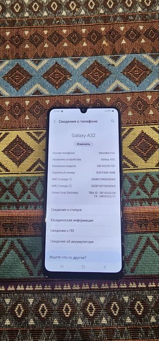 Samsun A32 128 gb srocna sotladi aybi yo imeka otkan ay