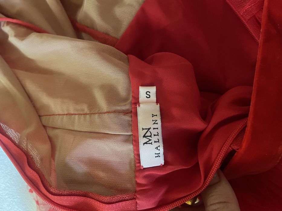 Rochie roșie Malliny