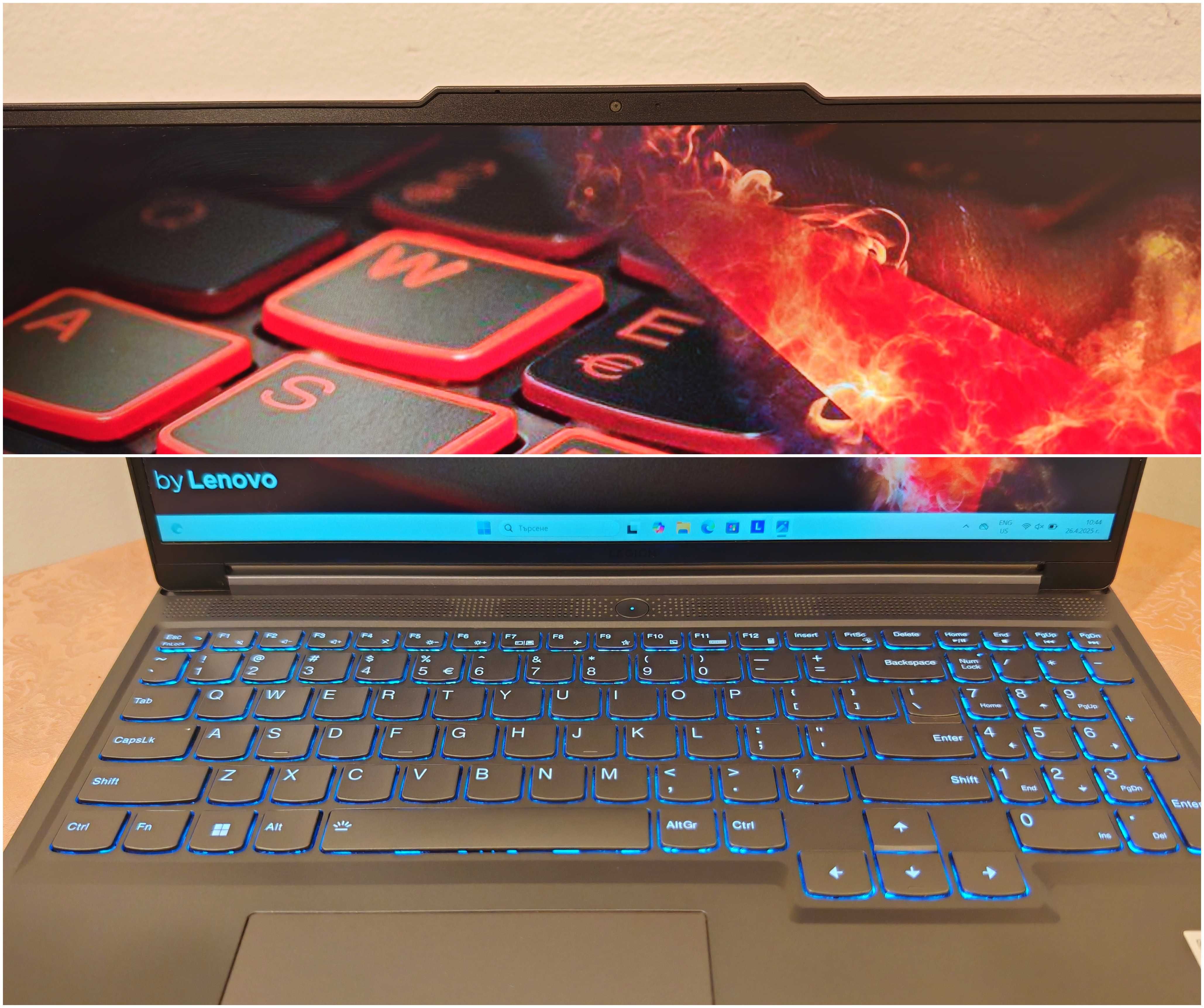 RTX 4070 8GB/Ryzen 7/16GB RAM/512GB SSD/16' IPS 165Hz/Lenovo Legion 5