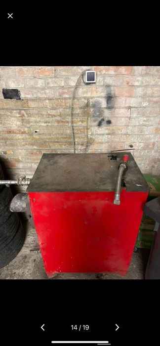 Vind centrala din fontă 35 kw pe lemne