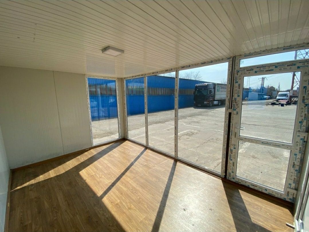 Producător Container Modular tip Birou Vitrina Sanitar Magazin Pază