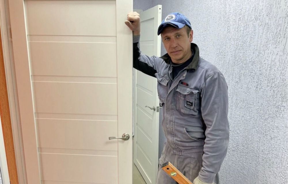 Установка Дверей Межкомнатные двери Эшик орнатиш