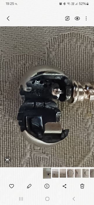 Сребърна гривна Pandora и детска гривна Pandora