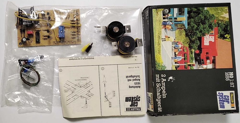 macheta trecere de pietoni cu modul Faller Car System 1655 1:87 H0 CFR