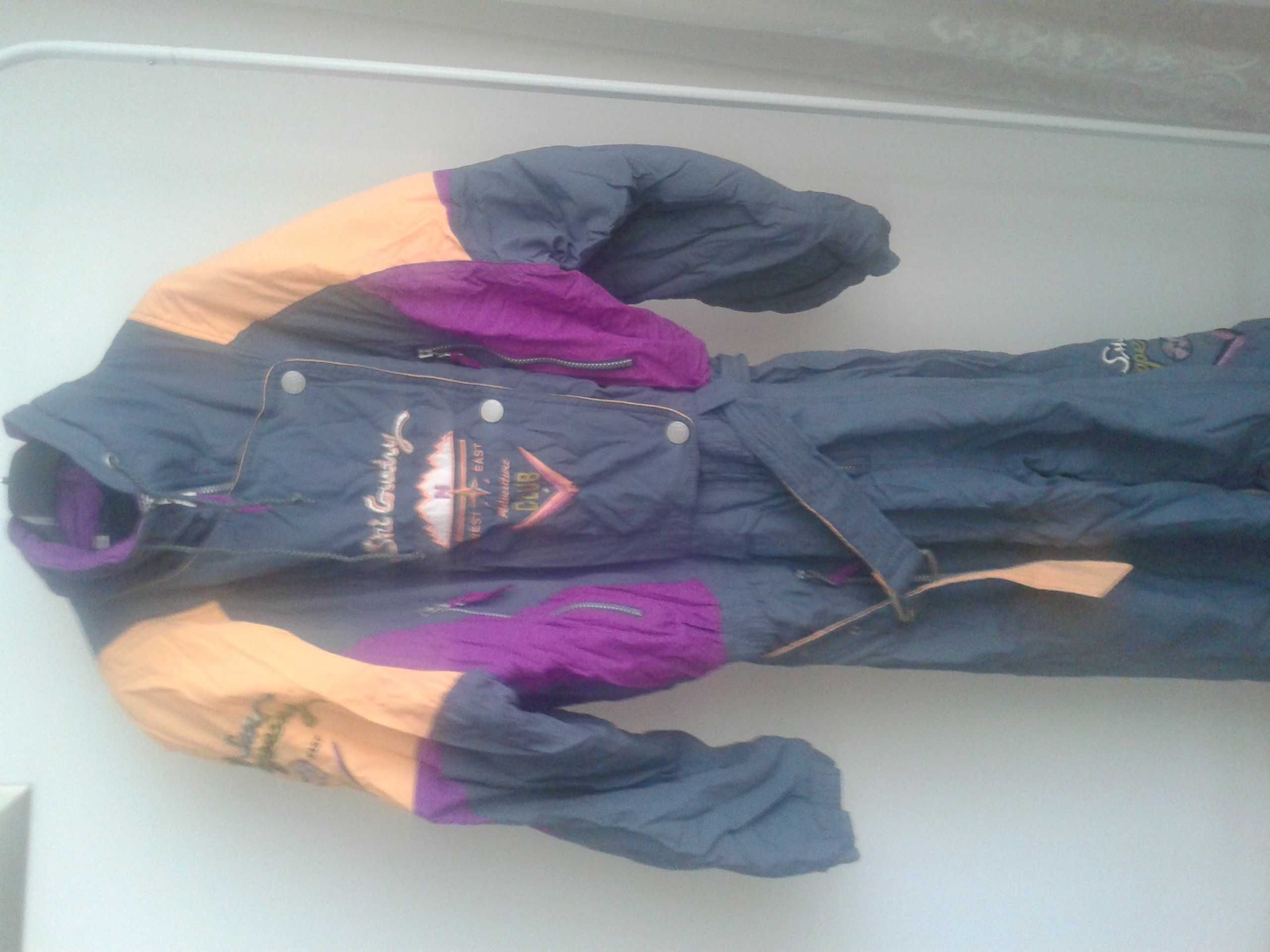 Salopeta/costum ski/schi dama SNOW HAPPENING Elvetia mas 42/L, f. buna