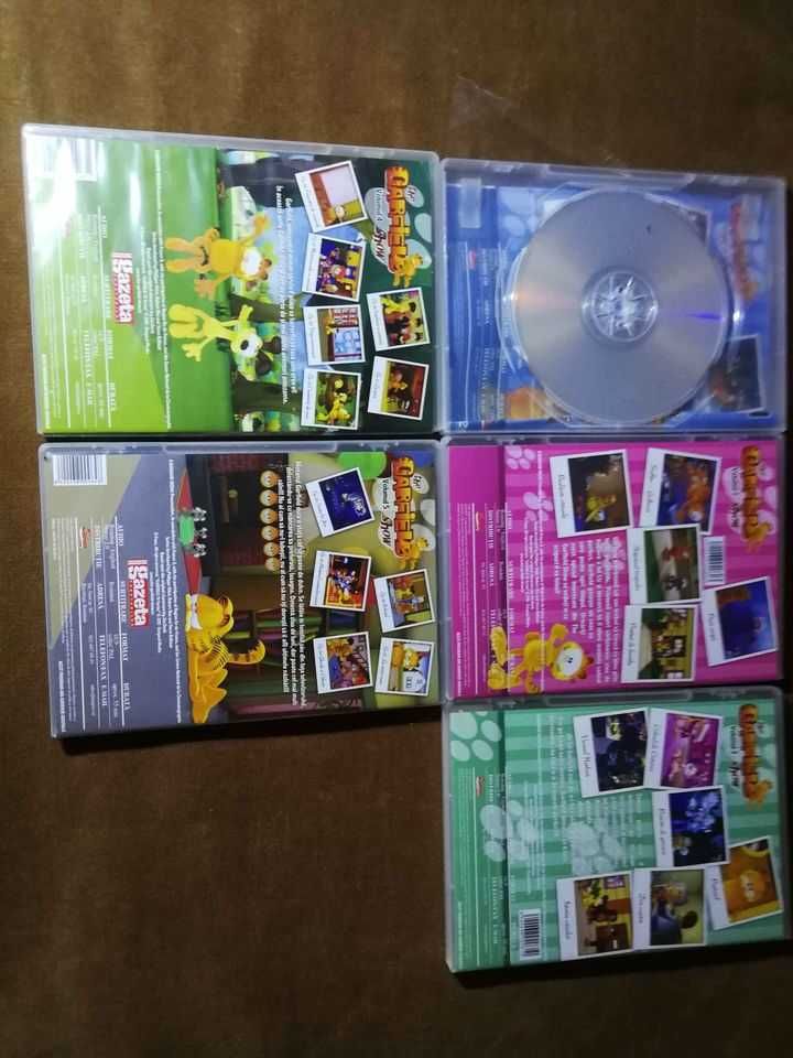 DVD Garfield 5 volume dublate in romana