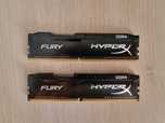 Vând kit memorii HyperX Fury Black 2×8GB DDR4 2400MHz CL15