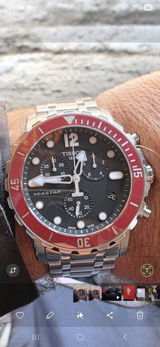 Тиссот хронограф кварцевые Швейцария