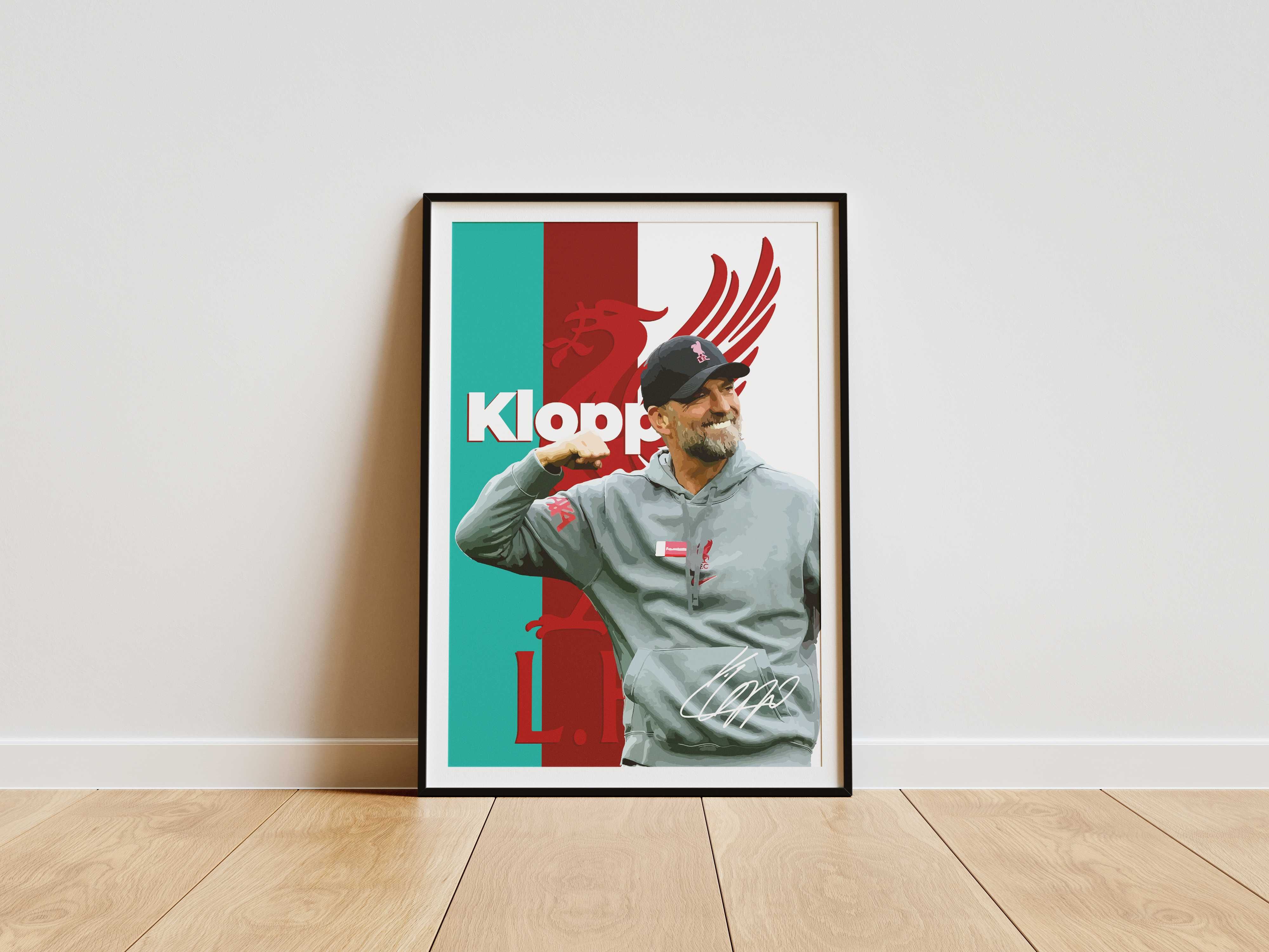 Poster Jurgen Klopp. Cadou pentru fanii Liverpool FC.