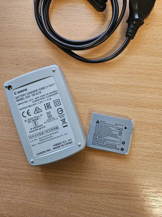 incarcator si acumulator CANON CB-2LYE