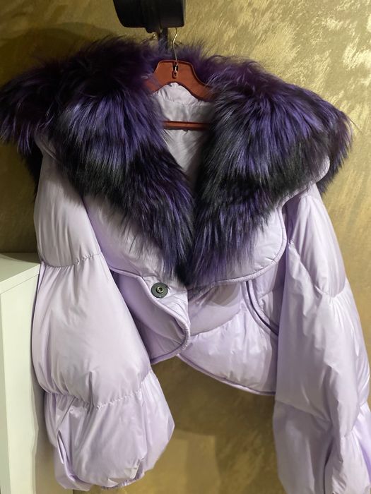 Дамско палто Moonstone естествен косъм