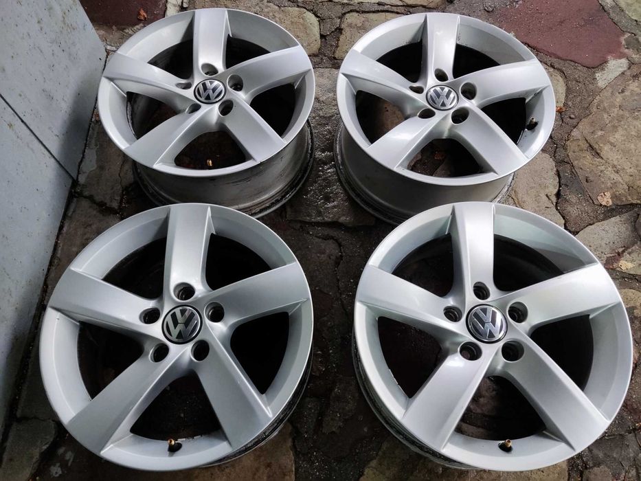 VW Passat 16 цола - 5x112 оригинални лети джанти Фолксваген 5х112