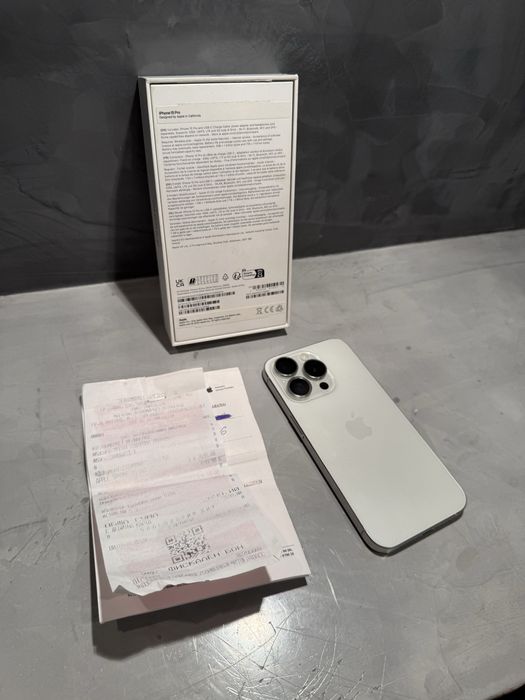 КАТО ЧИСТО НОВ Iphone 15 Pro + гаранция