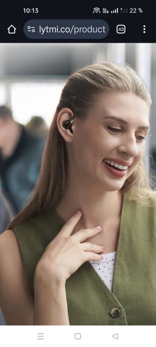 Căști wireless pentru ciclisti sau motociclisti Lytmi cozyfit G1