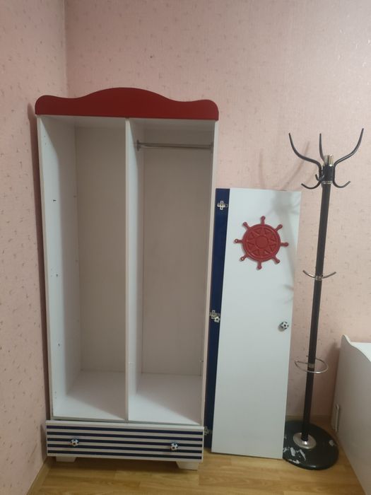 Кровать, Шкаф, Детские