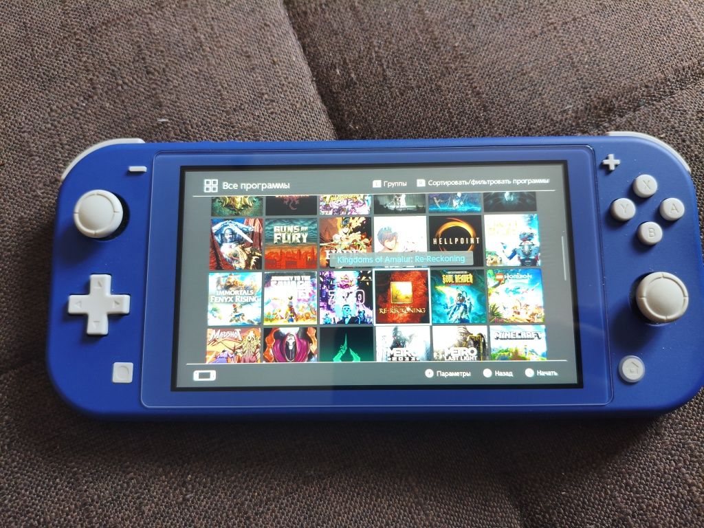 Прошитая Nintendo Switch Lite 512gb