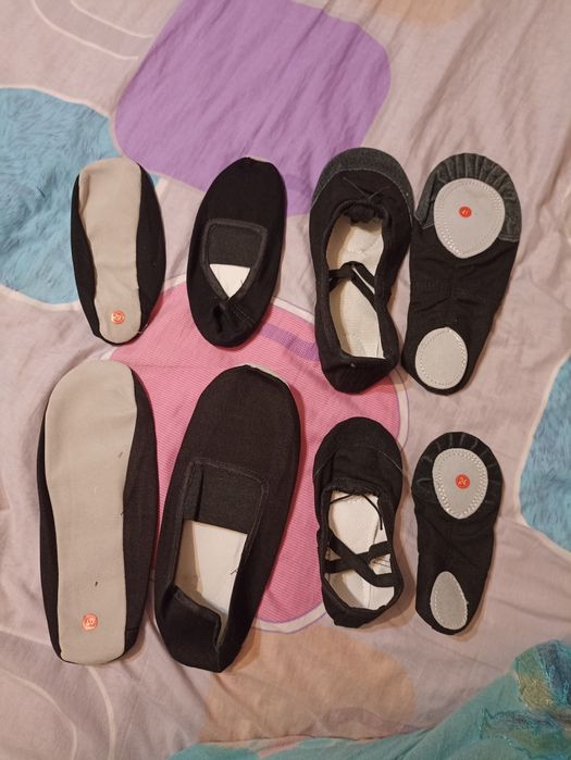 Продам новые черные чешки, балетки всех размеров