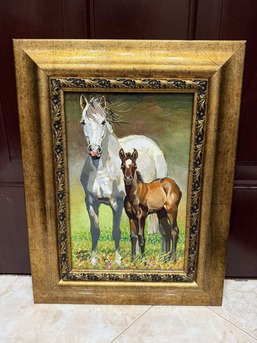 Авторска картина с маслени бои върху платно на Симеон Кръстев