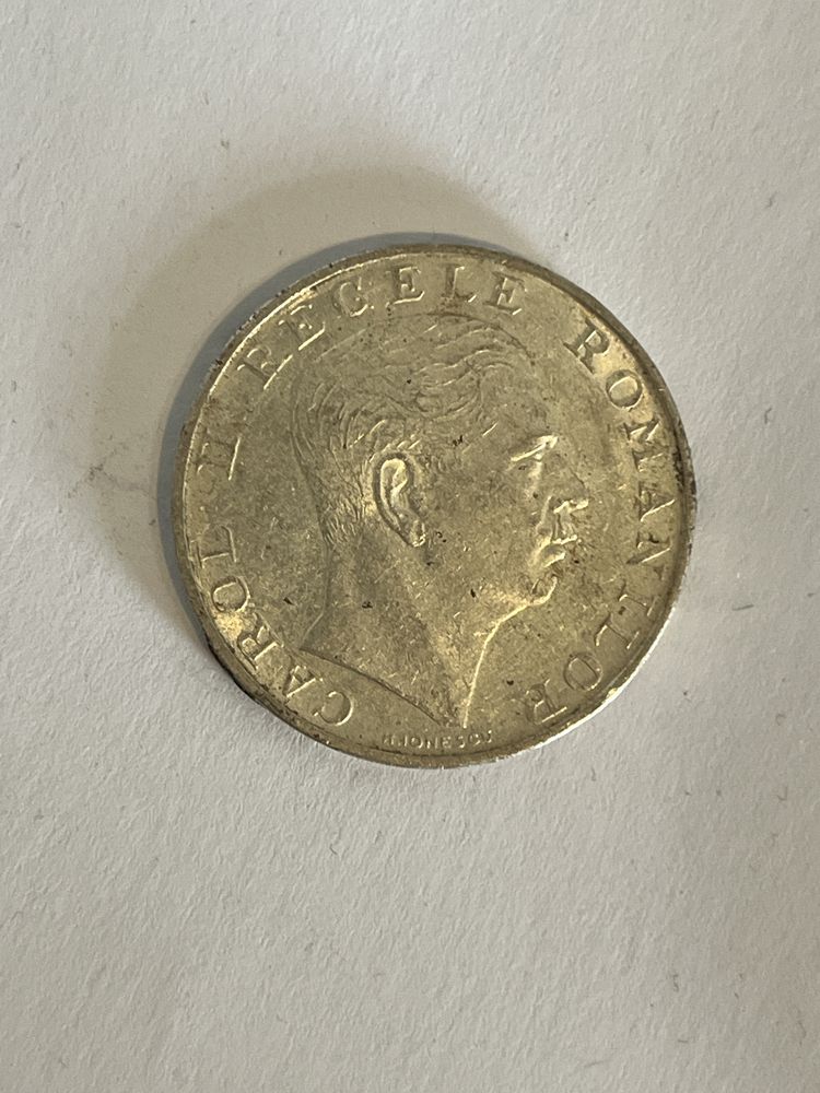 Moneda 250 lei 1939 argint UNC