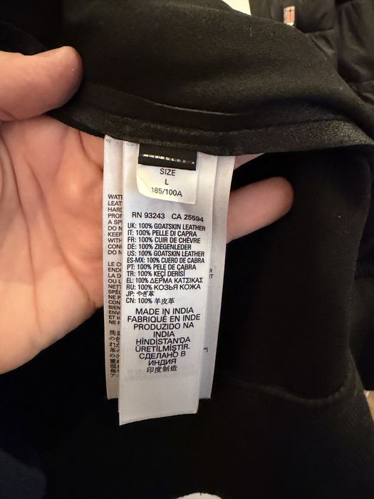 Оригинално кожено яке DIESEL размер L ново