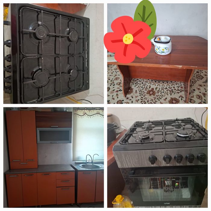 Қолданылған ас үй мебель