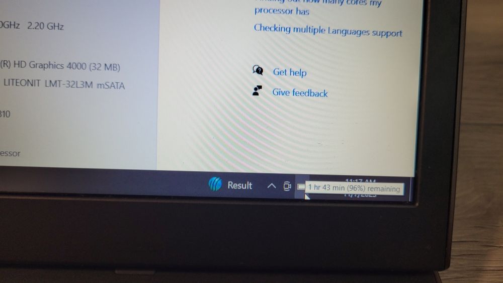 Laptop Dell Vostro i7 3632QM 2.2 GHz / 8 GB / 640 +32 GB