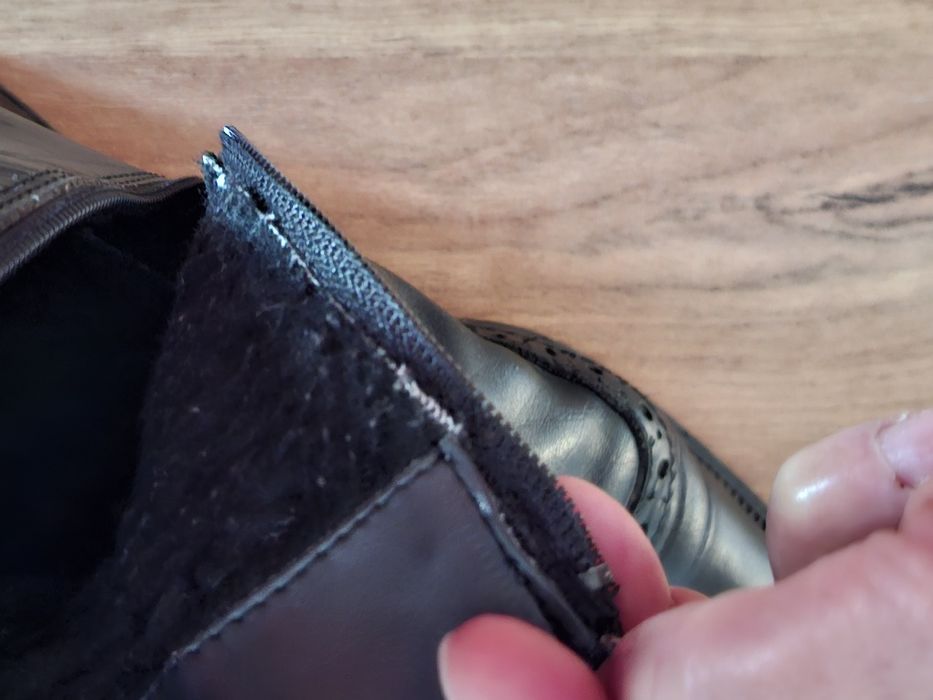 Боти естествена кожа.Номер 36