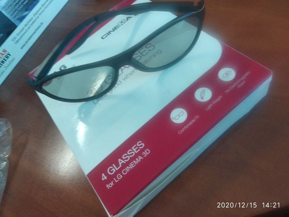 Продам 3д  очки марка LG