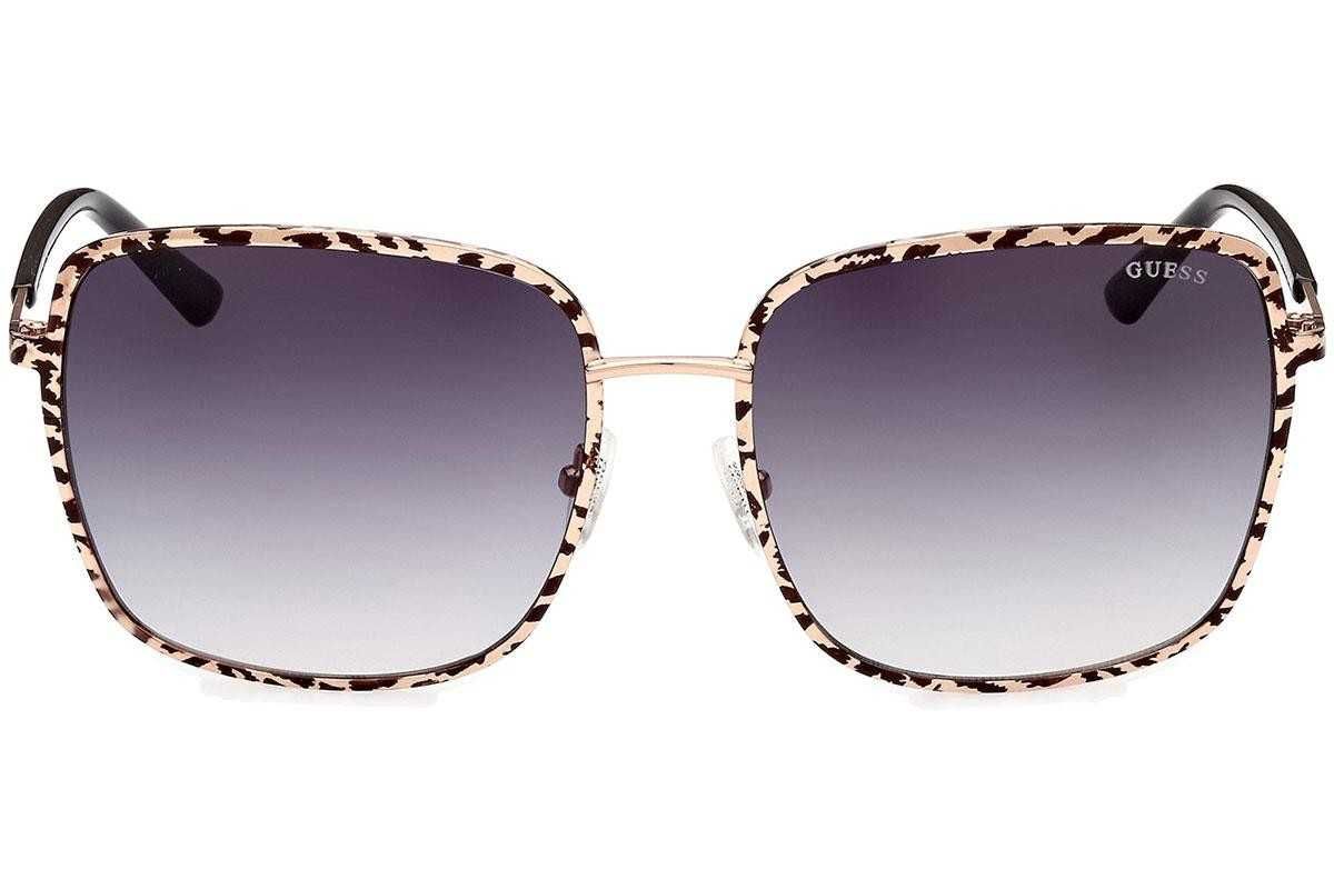 GUESS – Дамски метани слънчеви очила "ROSE GOLD LEOPARD" нови с кутия
