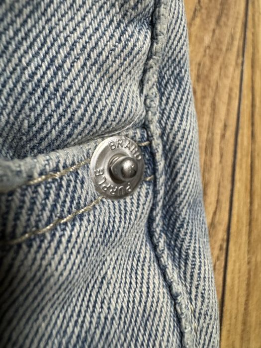 НОВО! Purple Brand Jeans Tuft Stars Light Indigo дънки