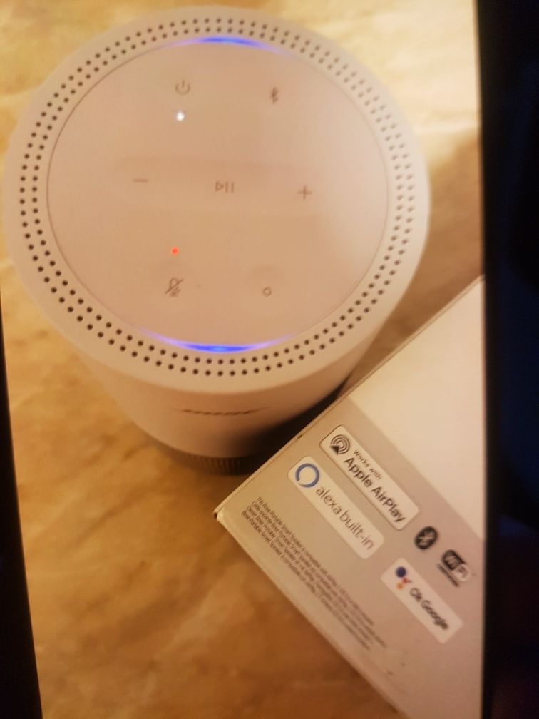 Bose wifi portable home speaker silver
