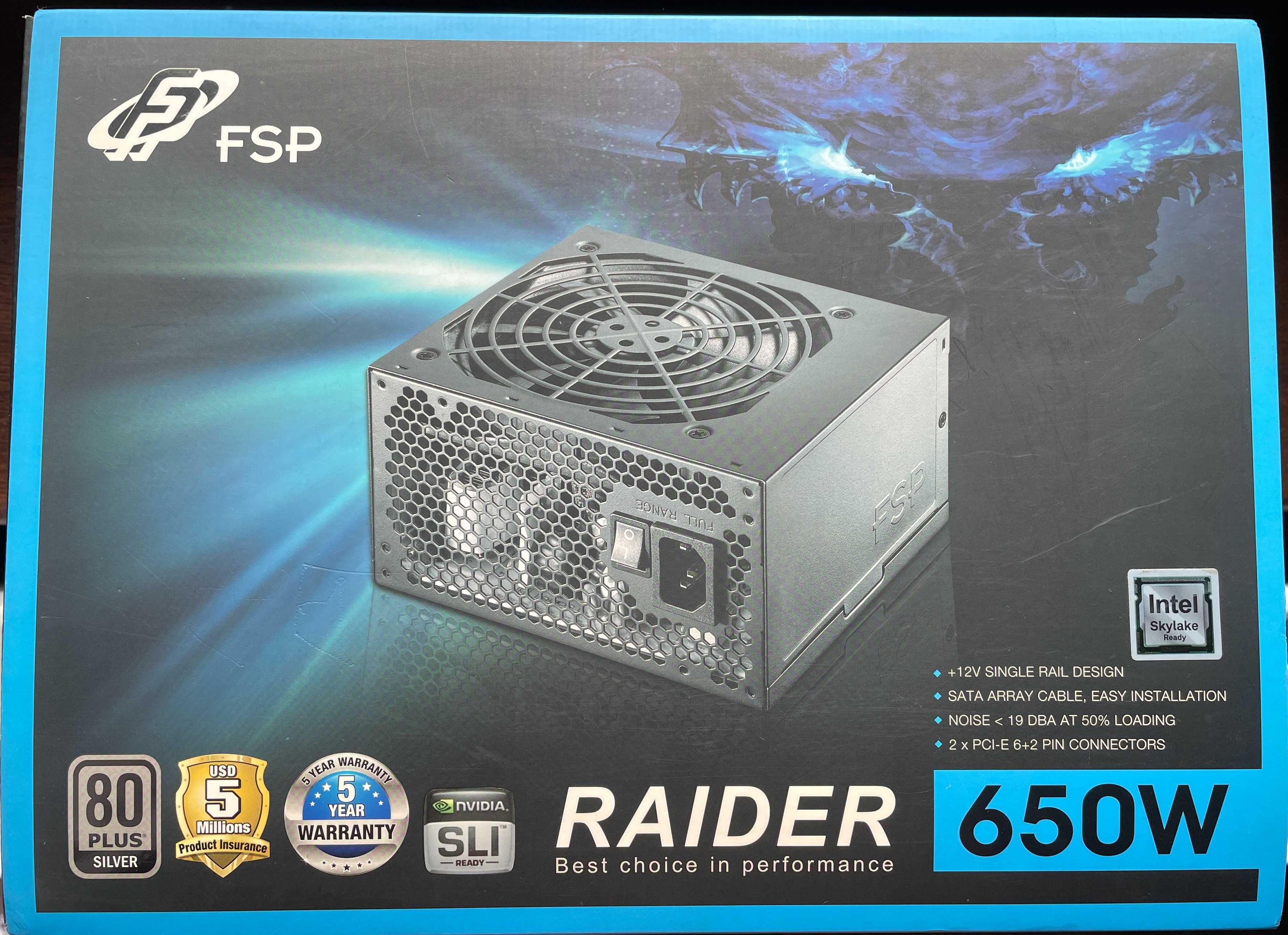 Sursa FSP Raider 650W 80+ Silver