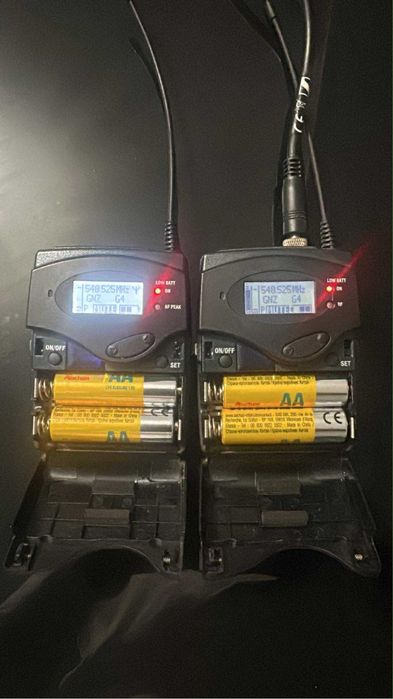 Sennheiser g4 ew100 2 lavaliere