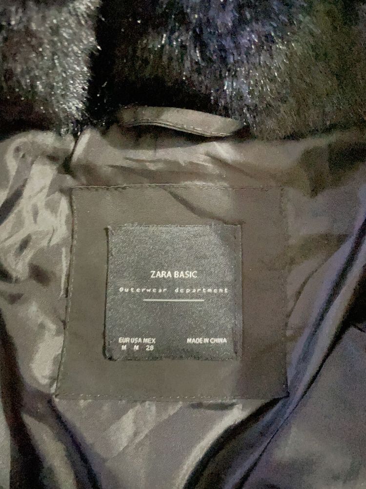 Куртка теплая Zara. Размер S-M