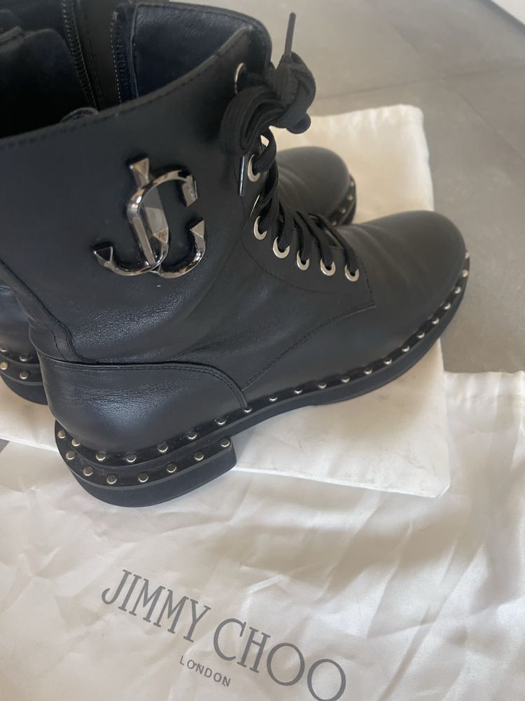 Боти Jimmy Choo естествена кожа