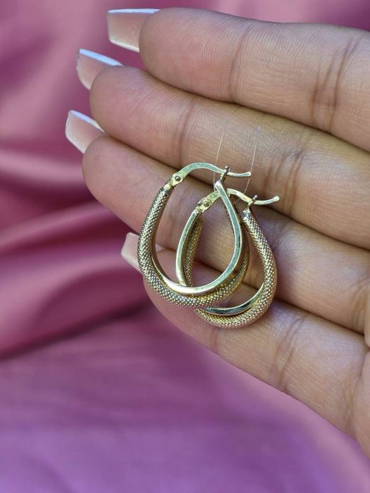 Золото 585,серьги-3.10