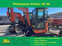 Mini Excavator Hitachi ZX26-U folosit
