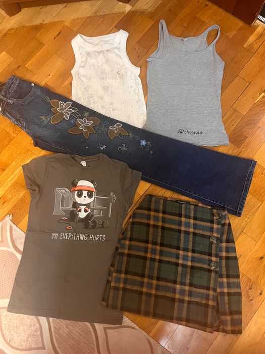 Лот дрехи дама хс с или дете 152 см