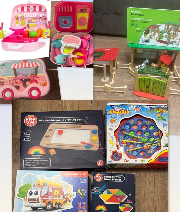 Зоопарк кухня рибки пазъл