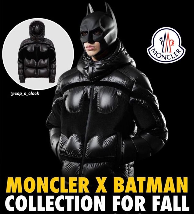 Geaca M.O.N.C.L.E.R x BATMAN, Calitate Luxury