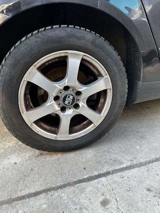 Джанти MSW 5х112 и гуми 205/55 R16 91T от VW Passat