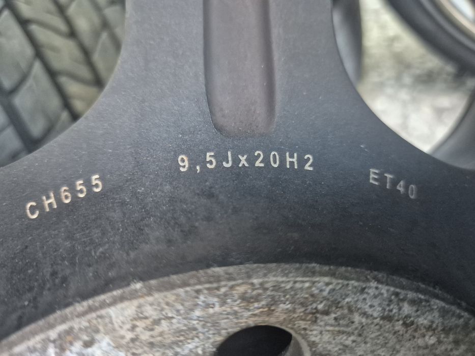 2бр алуминиеви джанти BBS/ за БМВ 5серия/ 9.5жХ 20/ ет 40/ 5Х 120/