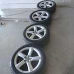 Jante 19 audi originale A8 A7 A6 A5 A4 cu anvelope