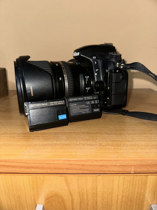 Vand aparat nikon d750 cu obectiv tip tambron 24-70 f2.8