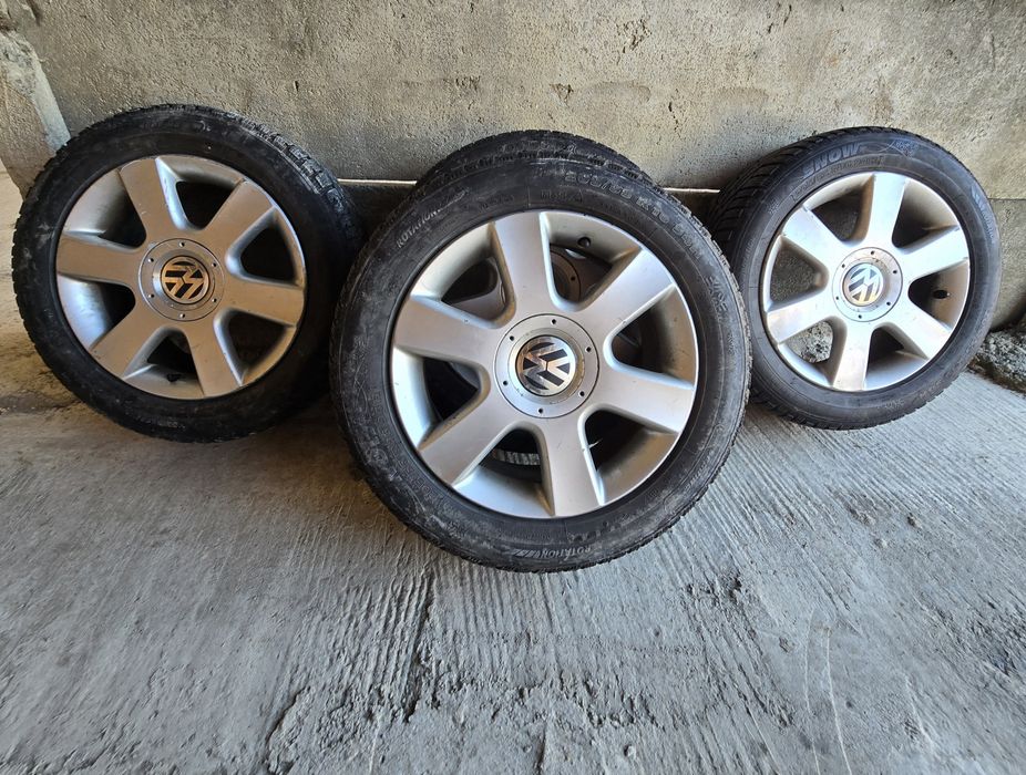 Jante + anvelope de iarna 205/55/r16