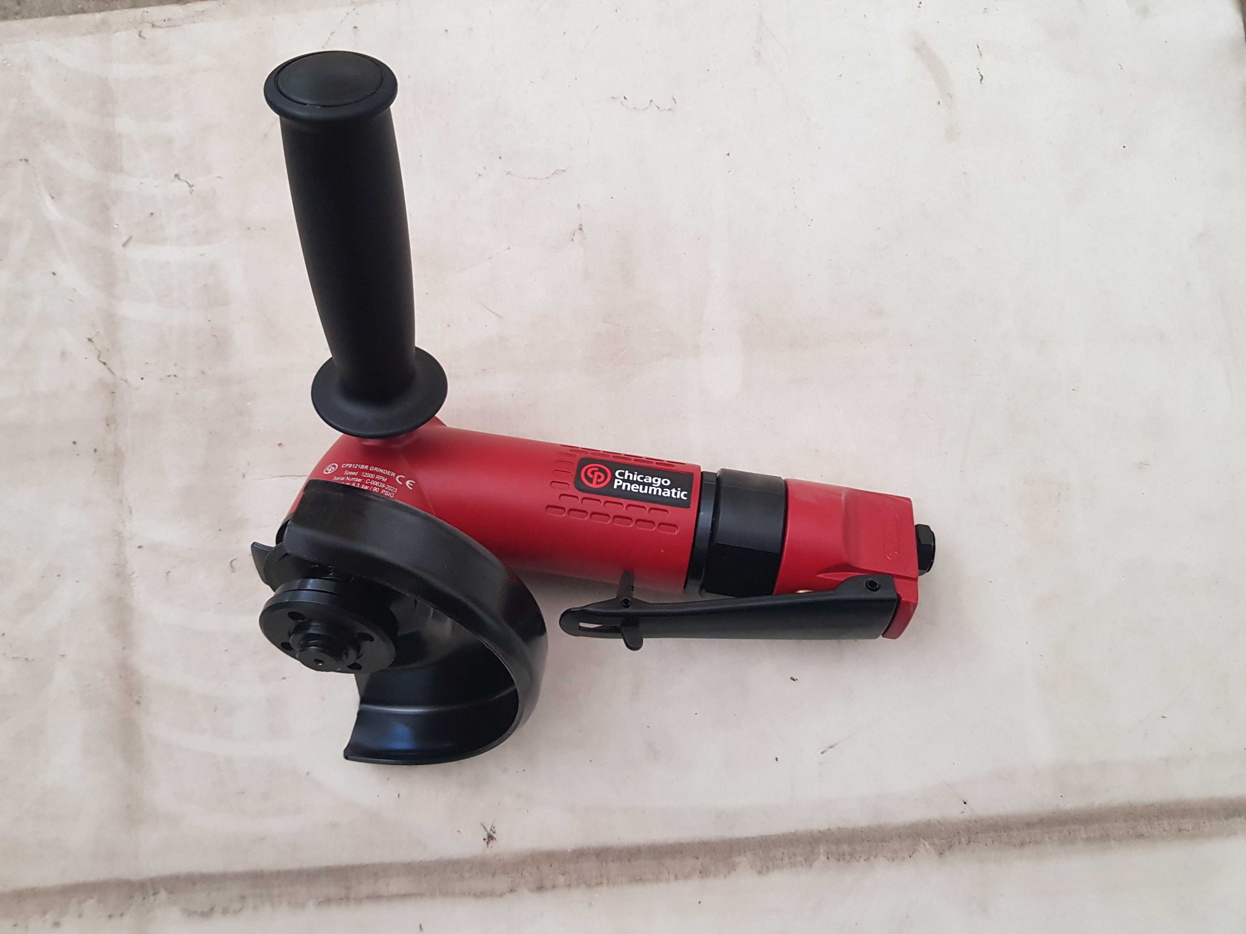 Нов пневматичен ъглошлайф CHICAGO PNEUMATIC CP9121BR  дискове до 125мм