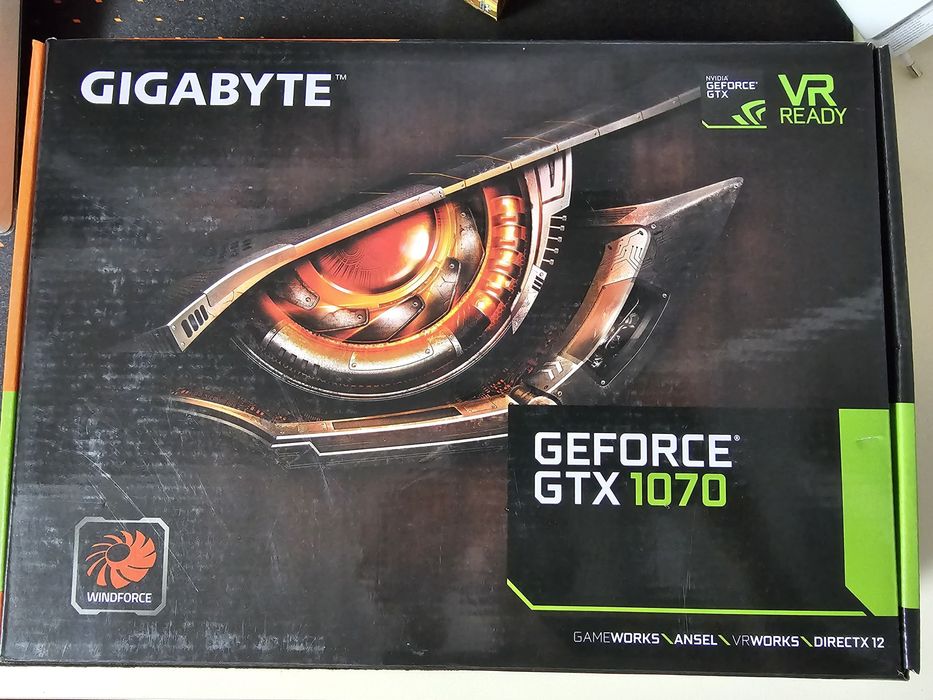 Видеокарта Gigabyte Geforce gtx 1070